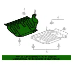 Engine Splash Shield - GM (84593757) - view 8
