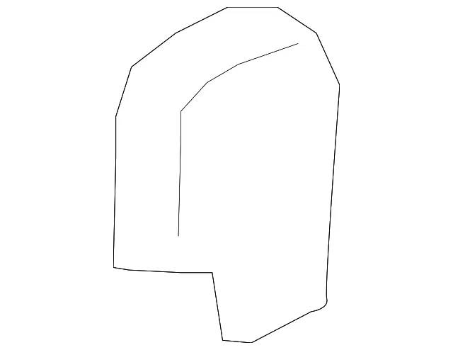 Hinge Cover - GM (84598021) - view 2