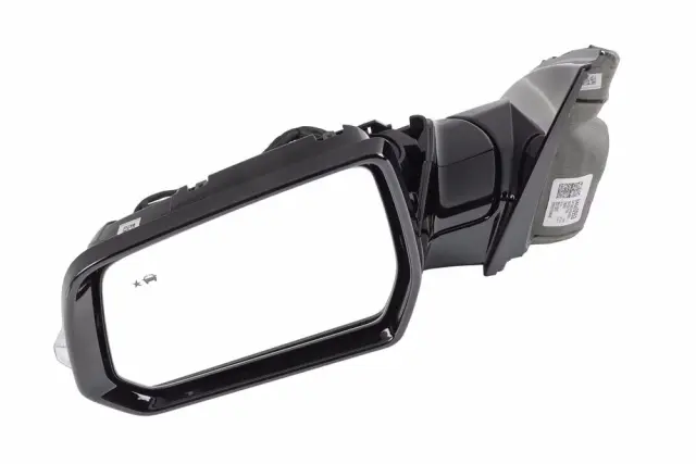 Black Driver Side Door Mirror without Cover - GM (84600953)