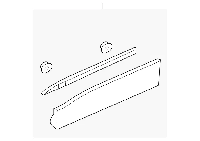 Lower Molding - GM (84602964) - view 3