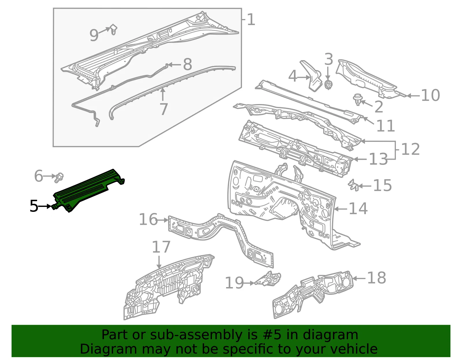 Deflector - GM (84603026) - view 3