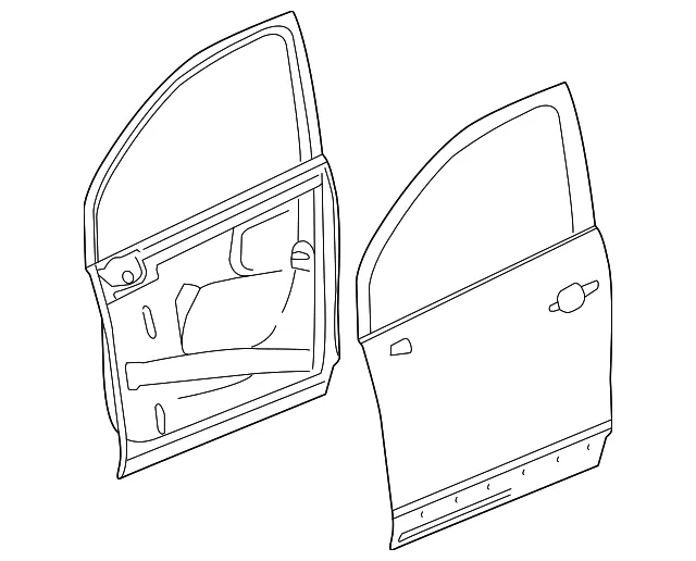 Front Driver Side Door - GM (84606437) - view 2