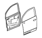 Front Driver Side Door - GM (84606437) - view 5