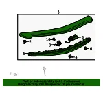 Spoiler Assembly - GM (84609086) - view 6