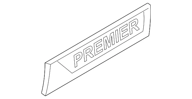 Hatch Emblem - GM (84625310) - view 2