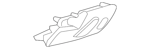 Handle Bezel - GM (84630596) - view 2