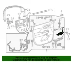 Handle Bezel - GM (84630596) - view 7