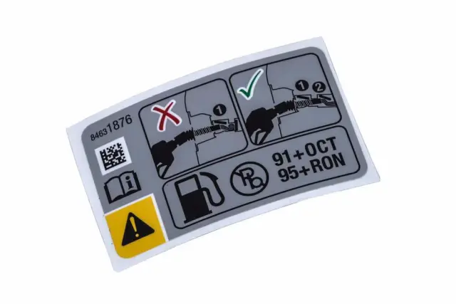Front Label - GM (84631876)
