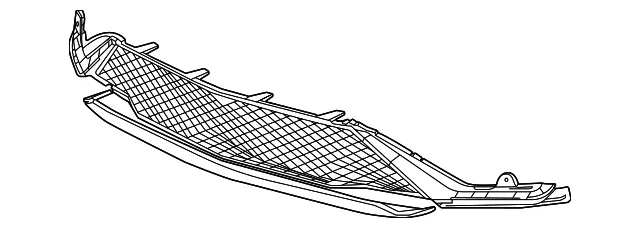 Front Lower Grille - GM (84636638) - view 3