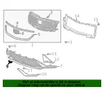 Front Grille Insert - GM (84636643) - view 7