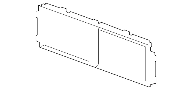 Front Bumper Shutter - GM (84646340) - view 3