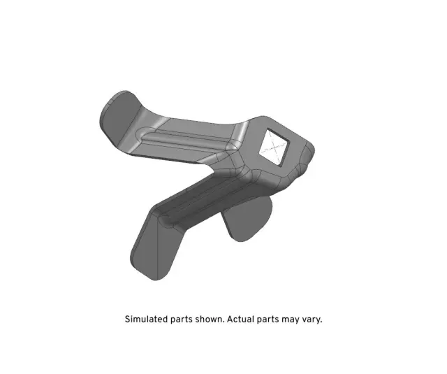 Driver Side Body Side Rear Compartment Lid Bumper Bracket - GM (84648961)