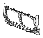 Front Bumper Shutter Frame - GM (84652498) - view 6