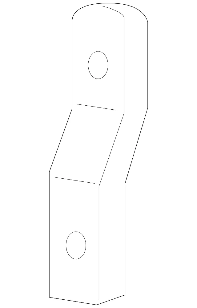 Front Grille Support Reinforcement - GM (84656304) - view 2