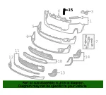 Front Grille Support Reinforcement - GM (84656304) - view 6