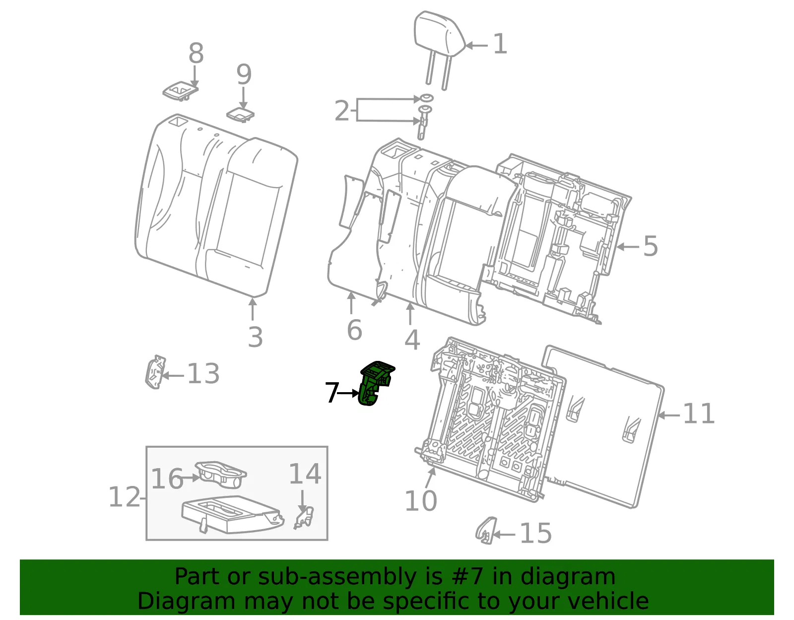 Latch - GM (84667443) - view 3