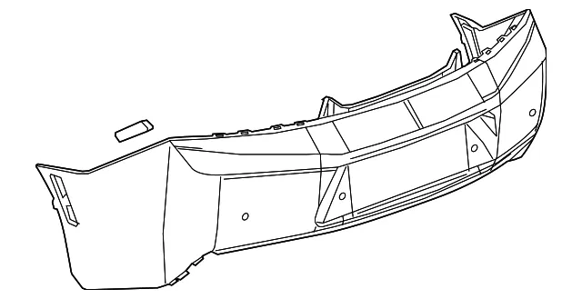 Bumper Cover - GM (84676732) - view 2