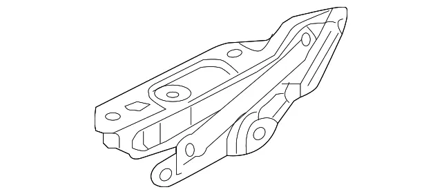 Hood Hinge - GM (84678249) - view 2