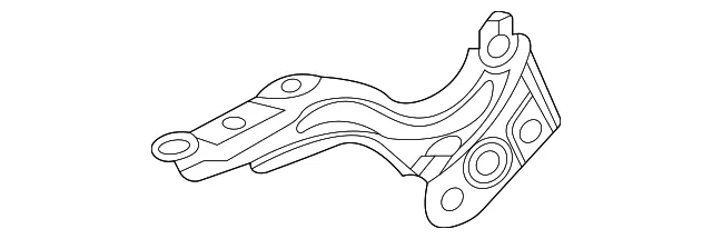 Driver Side Hood Hinge - GM (84687771) - view 3