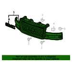 Front Grille - GM (84689071) - view 9