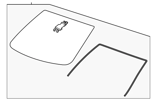 Windshield - GM (84690672) - view 3