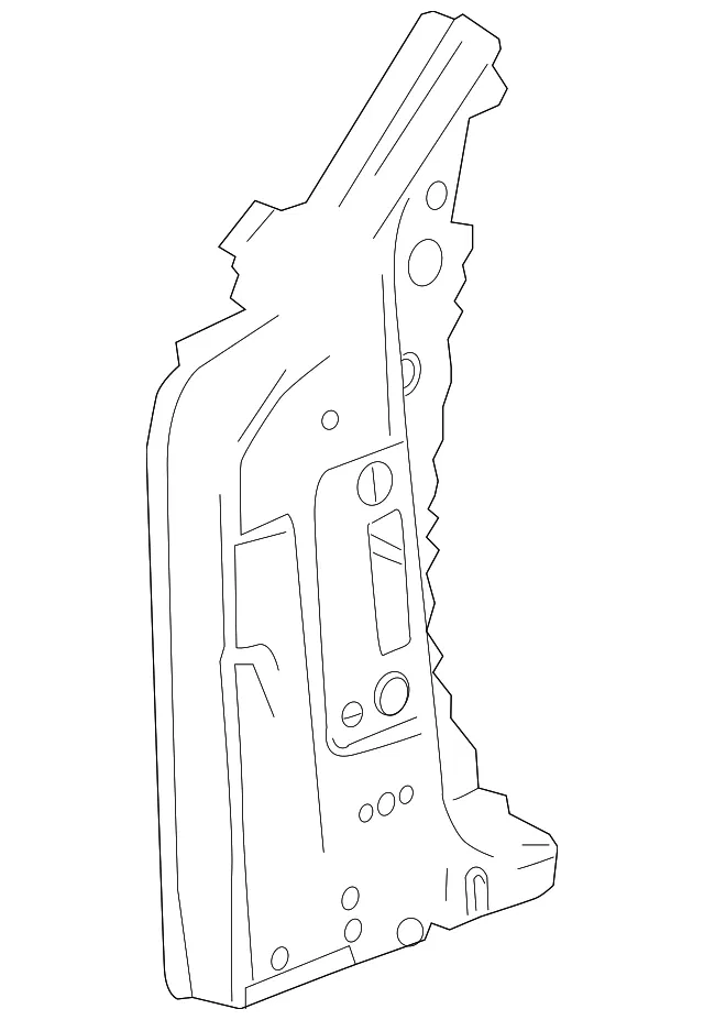 Driver Side A-Pillar Outer Panel - GM (84691641) - view 2