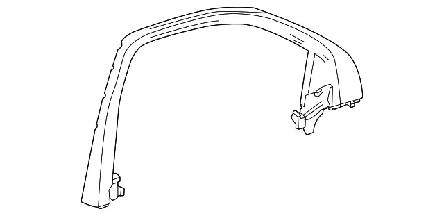 Window Molding - GM (84693615) - view 2