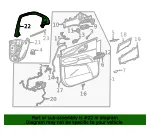 Window Molding - GM (84693615) - view 6