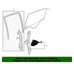 Window Motor - GM (84705692) - view 7