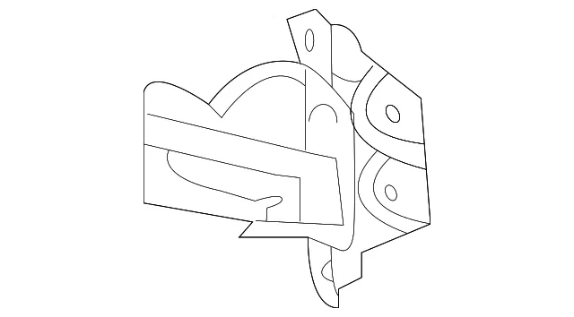 Fender Bracket - GM (84708909) - view 3
