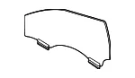 Front Driver Side Door Window - GM (84715510) - view 5