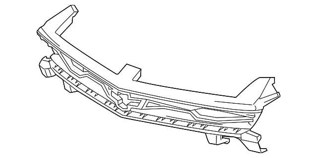 Front Upper Grille - GM (84718397) - view 4