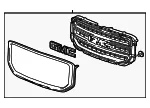 Front Upper Grille - GM (84722260) - view 8