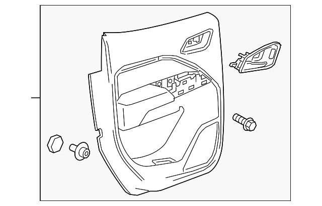 Door Trim Panel - GM (84725472)