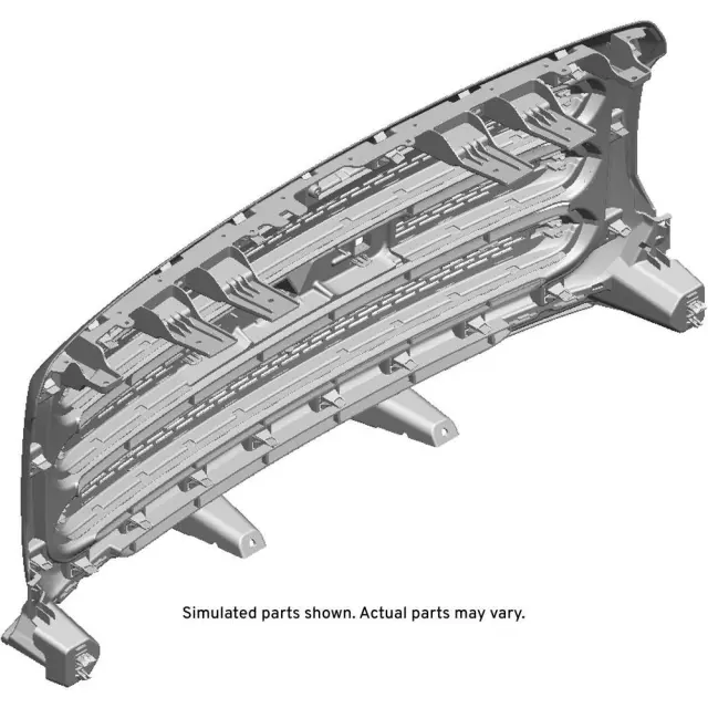 Bright Chrome Front Grille - GM (84733967)