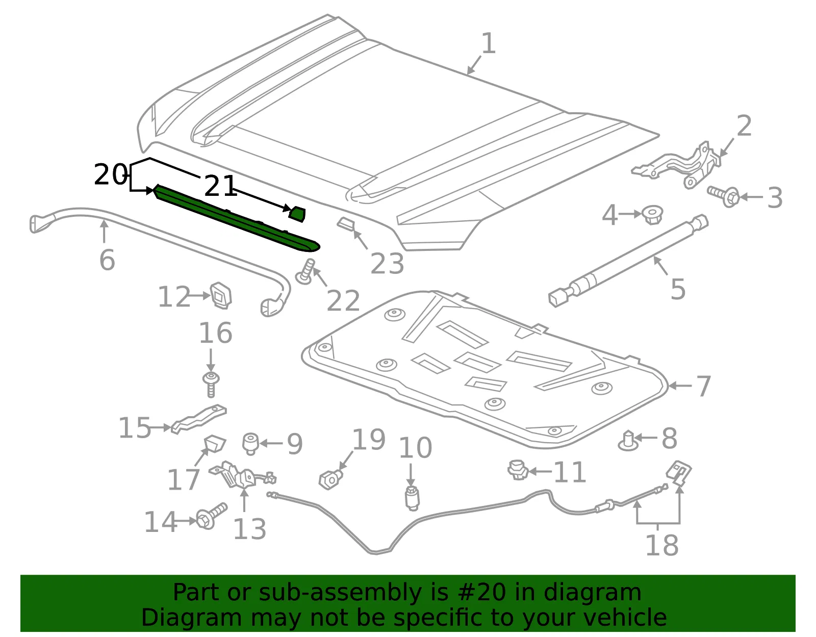 Molding - GM (84737840) - view 4