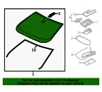 Windshield - GM (84739468) - view 6