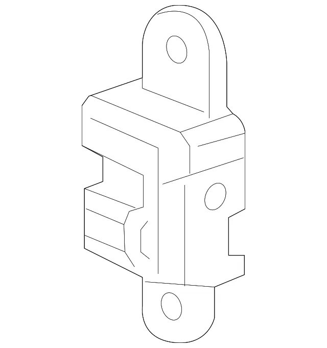 Driver Side Tailgate Latch Assembly - GM (84741505) - view 5