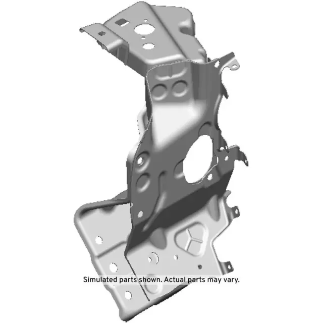 Front Driver Side Bumper Cover Outer Support Bracket - GM (84742543) - view 2
