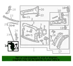 Front Driver Side Bumper Cover Outer Support Bracket - GM (84742543) - view 9