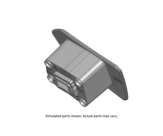 Mirror Assembly Gasket - Passenger Side (RH) - GM (84753177)