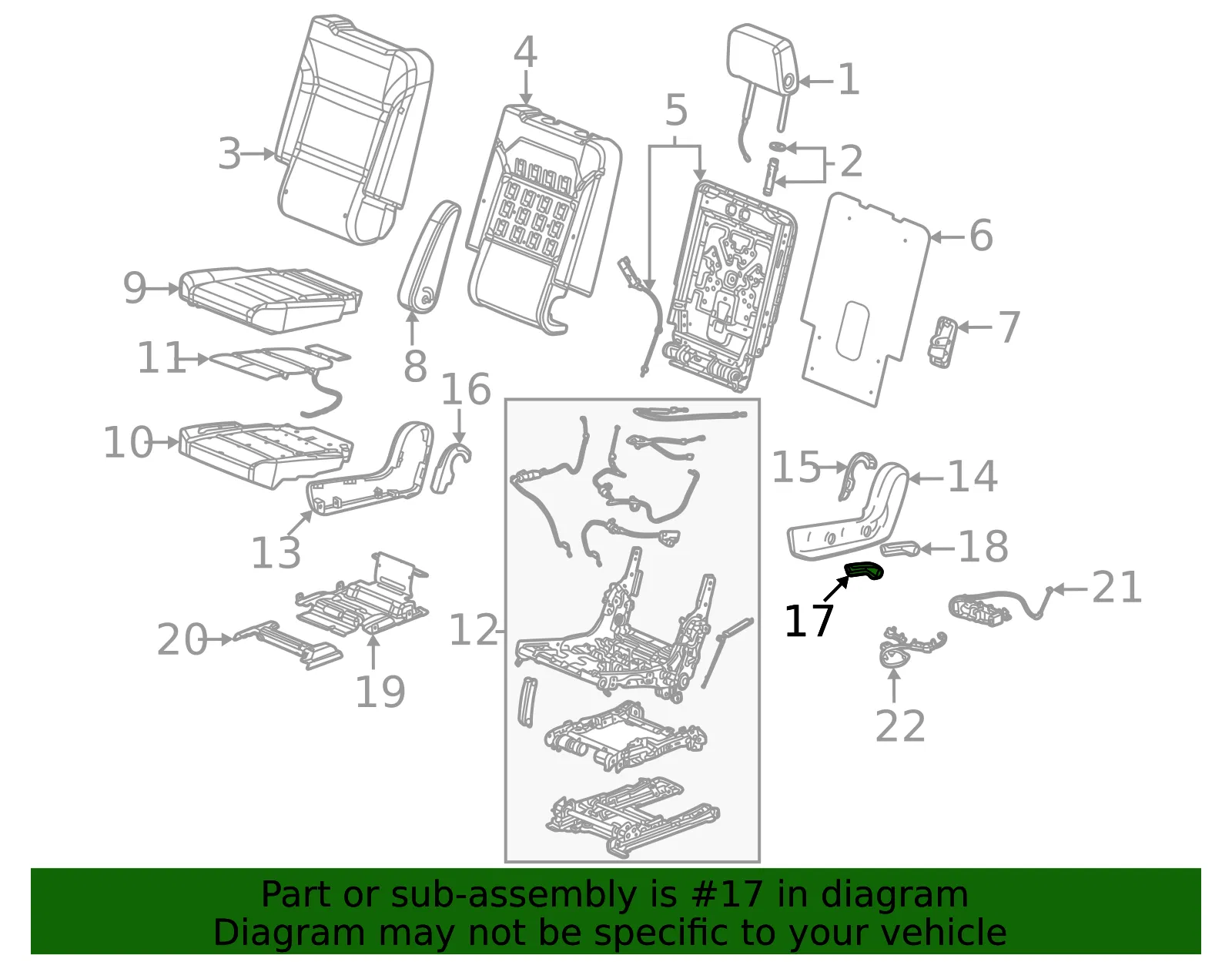 Adjust Handle - GM (84754007) - view 3