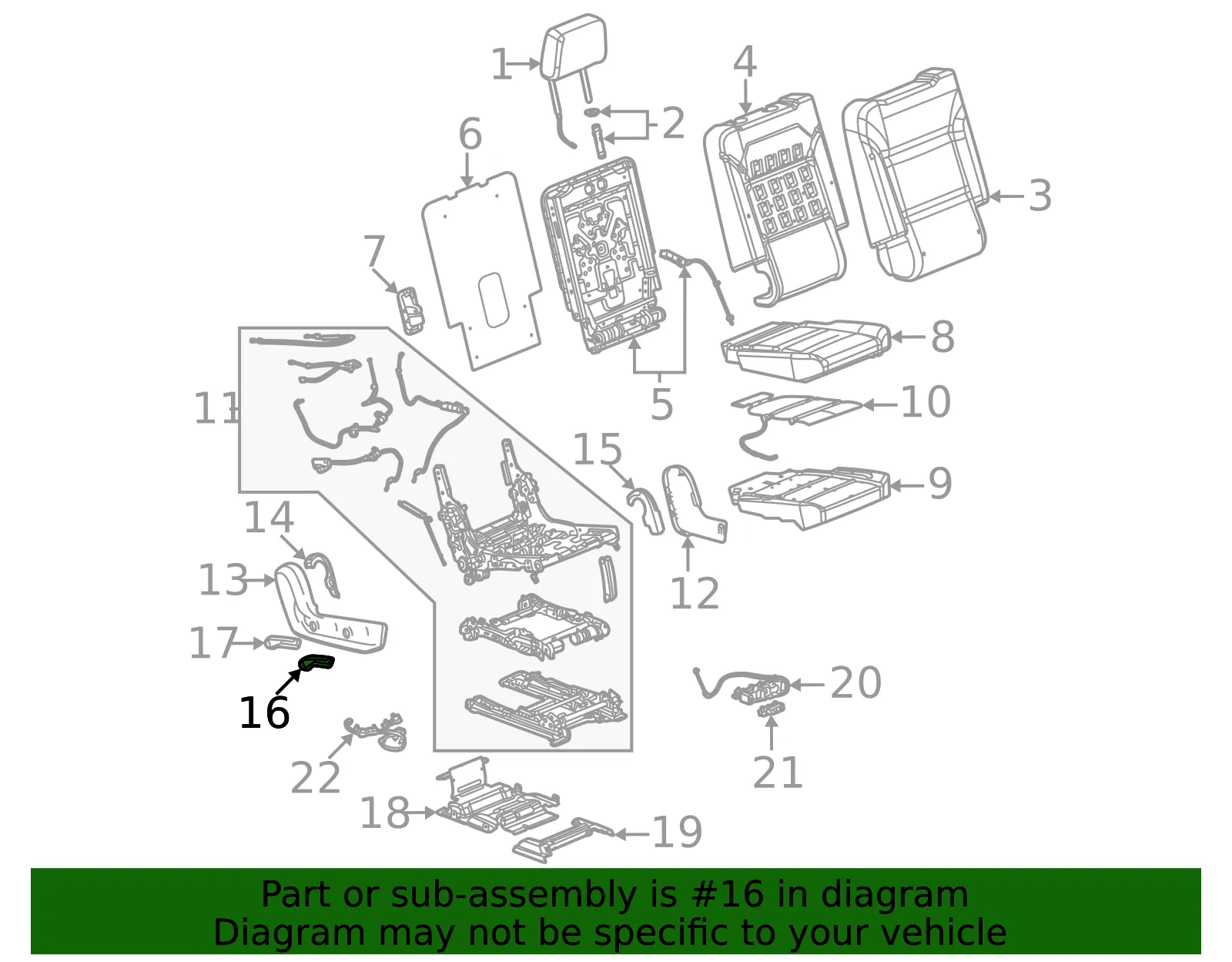 Adjust Handle - GM (84754010) - view 3