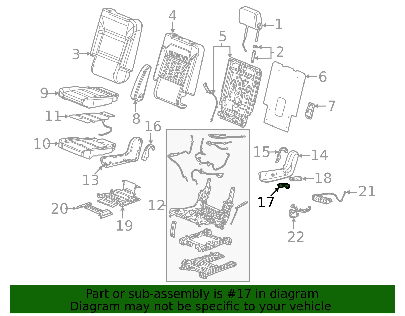 Adjust Handle - GM (84754014) - view 3