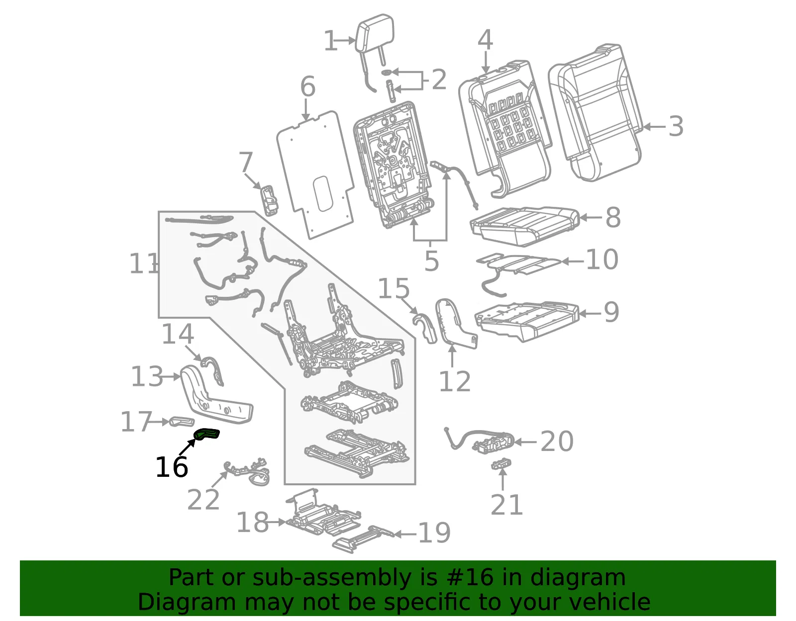 Adjust Handle - GM (84754020) - view 4