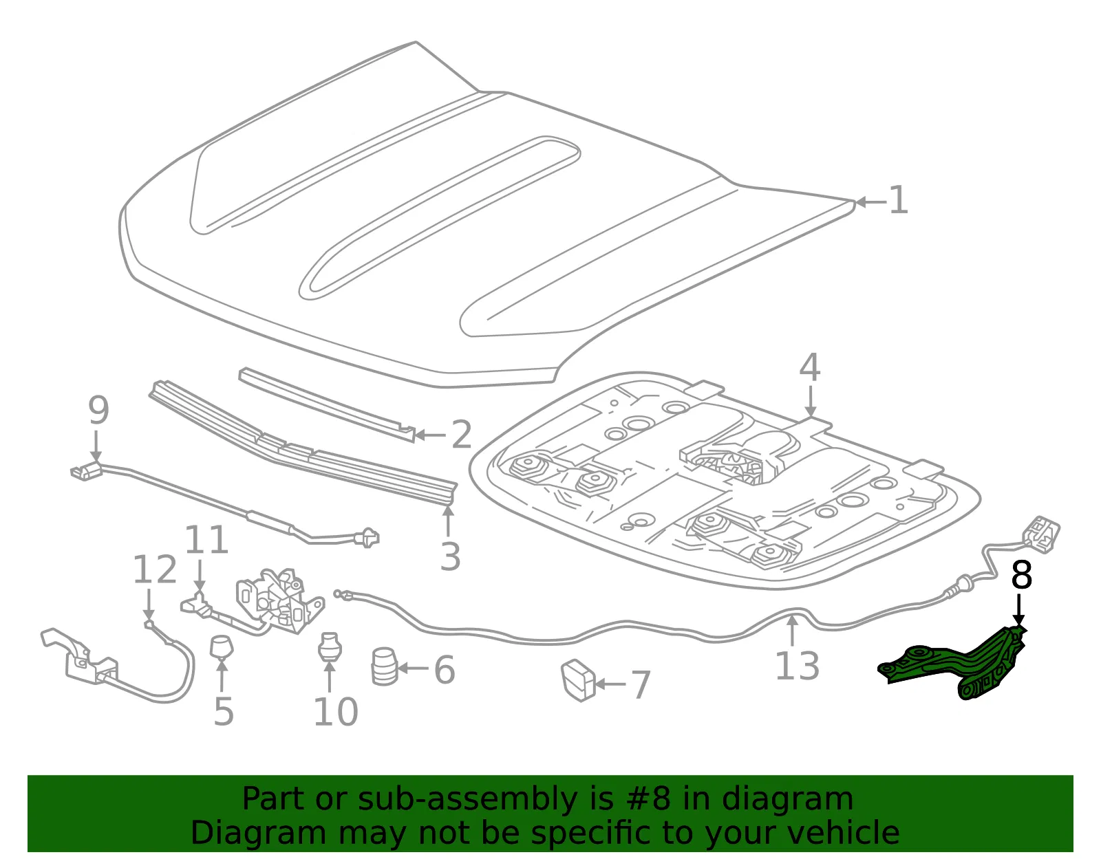 Hinge - GM (84755240) - view 3