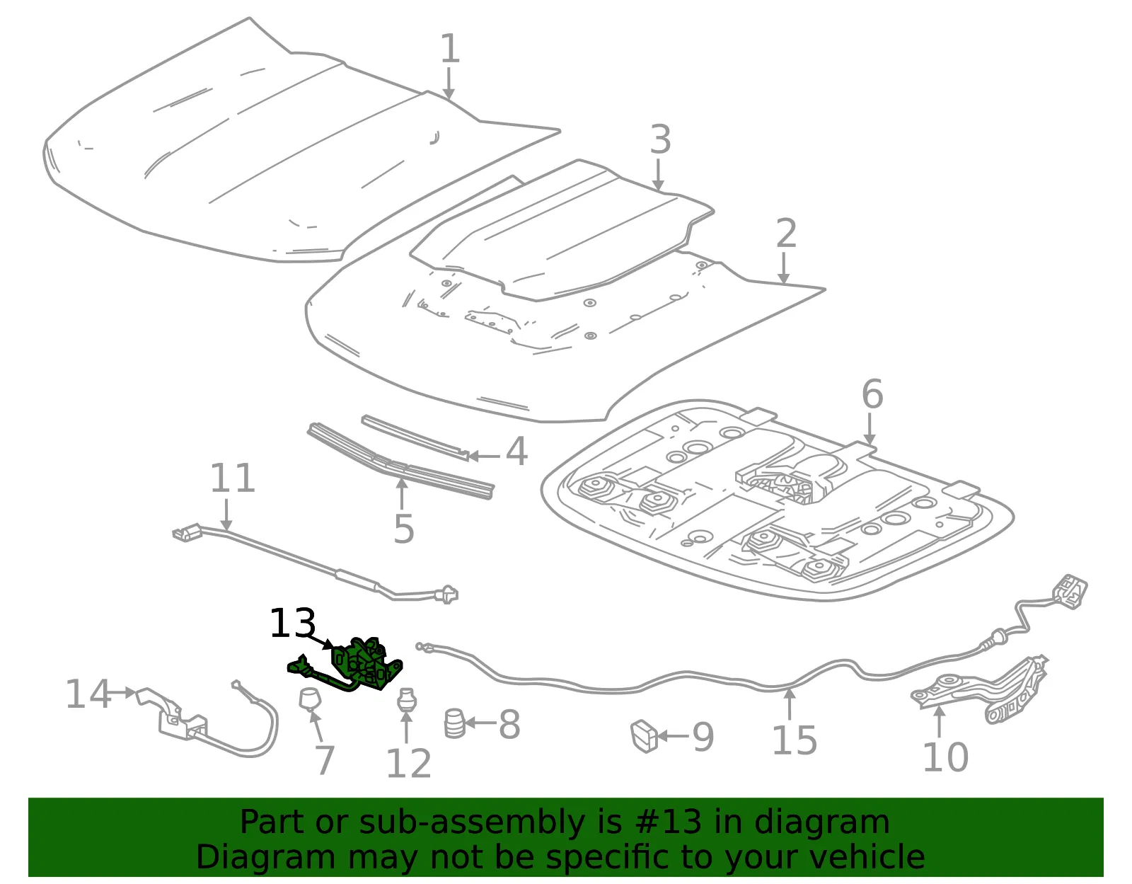Latch - GM (84755377) - view 3