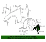 Front Driver Side Engine Splash Shield - GM (84758769) - view 9