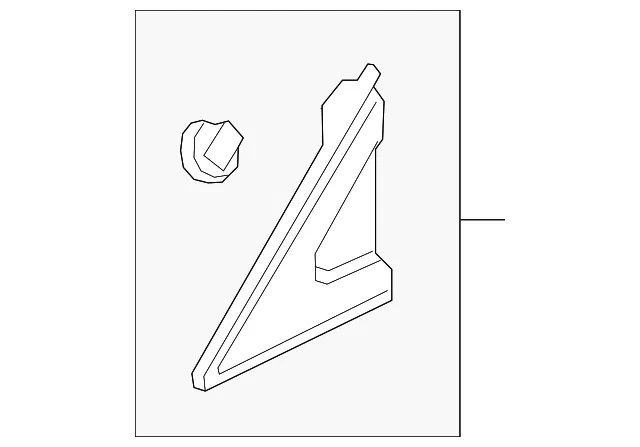 Corner Molding - GM (84759933) - view 3