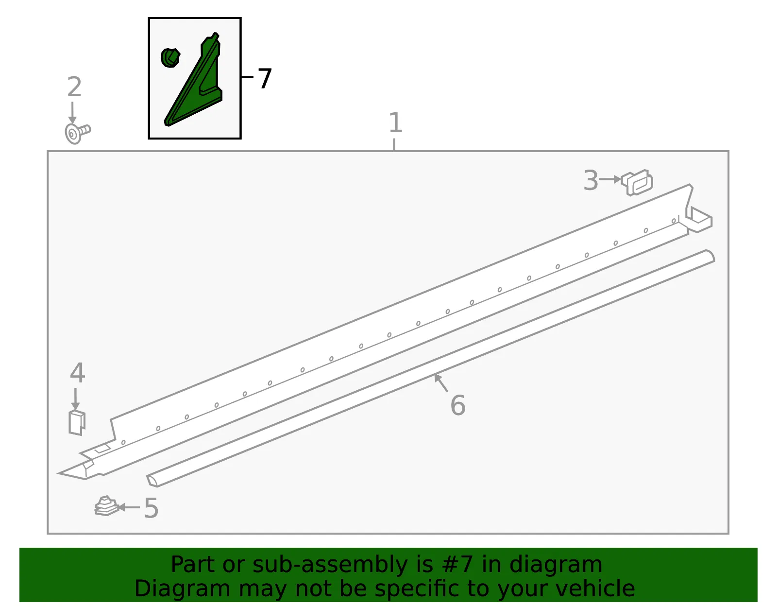 Corner Molding - GM (84759934) - view 4